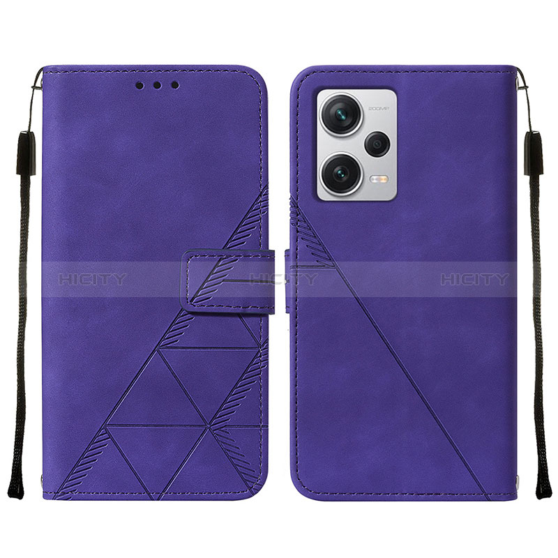 Funda de Cuero Cartera con Soporte Carcasa YB2 para Xiaomi Redmi Note 12 Explorer