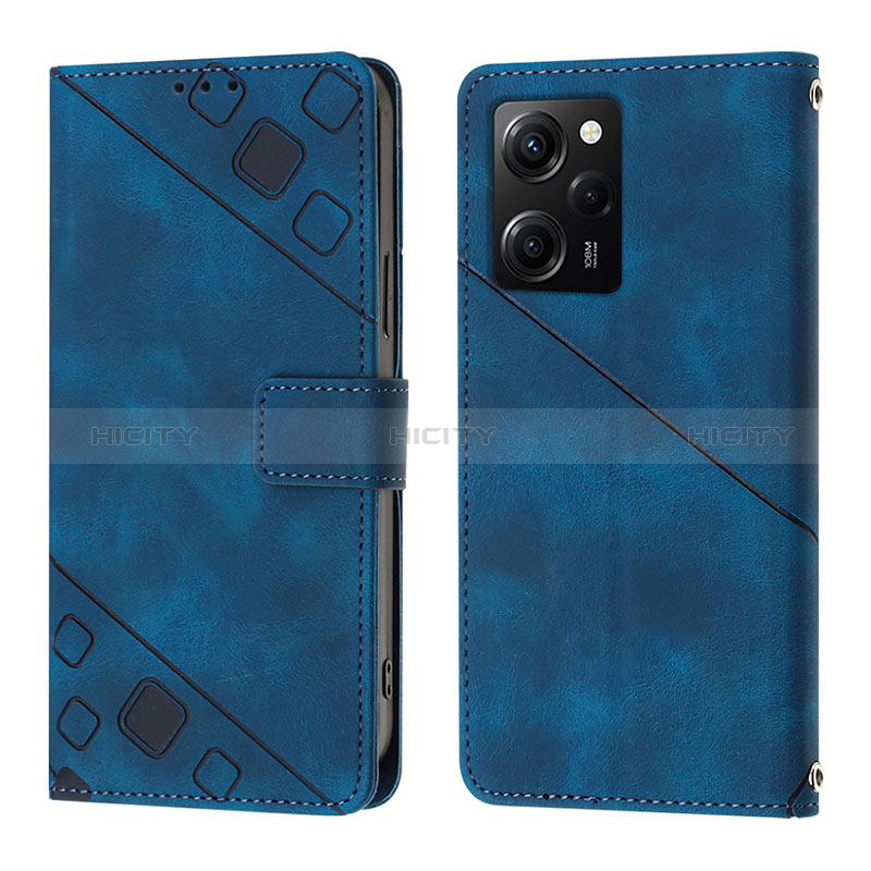 Funda de Cuero Cartera con Soporte Carcasa YB3 para Xiaomi Poco X5 Pro 5G