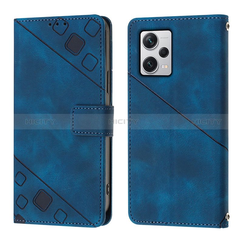 Funda de Cuero Cartera con Soporte Carcasa YB3 para Xiaomi Redmi Note 12 Pro+ Plus 5G