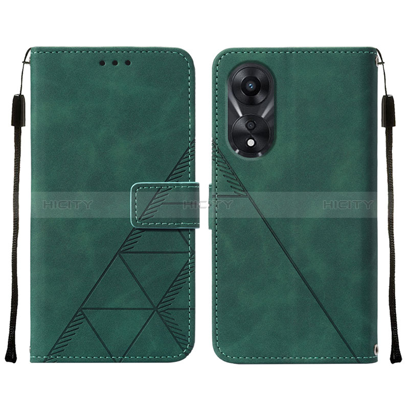 Funda de Cuero Cartera con Soporte Carcasa YB4 para Oppo A78 5G