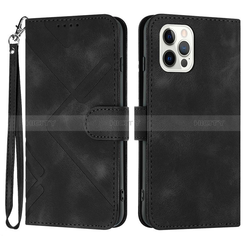 Funda de Cuero Cartera con Soporte Carcasa YX1 para Apple iPhone 14 Pro Max