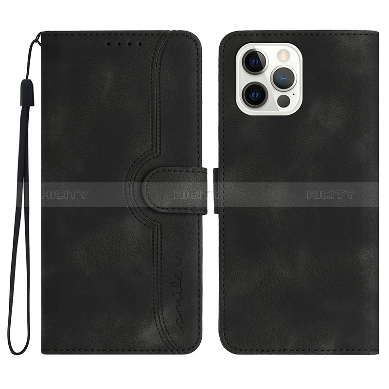 Funda de Cuero Cartera con Soporte Carcasa YX2 para Apple iPhone 14 Pro Max