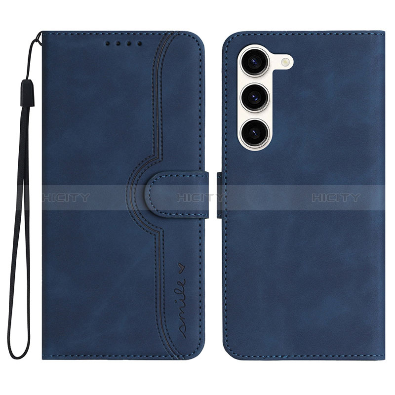 Funda de Cuero Cartera con Soporte Carcasa YX2 para Samsung Galaxy S23 Plus 5G