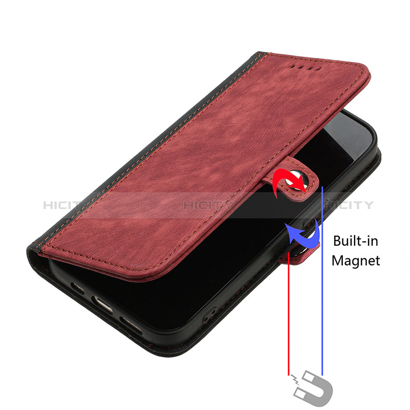 Funda de Cuero Cartera con Soporte Carcasa YX5 para Apple iPhone 13