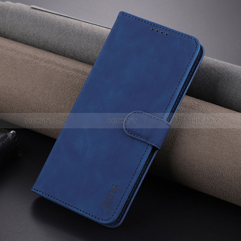 Funda de Cuero Cartera con Soporte Carcasa YZ5 para Huawei P60 Azul