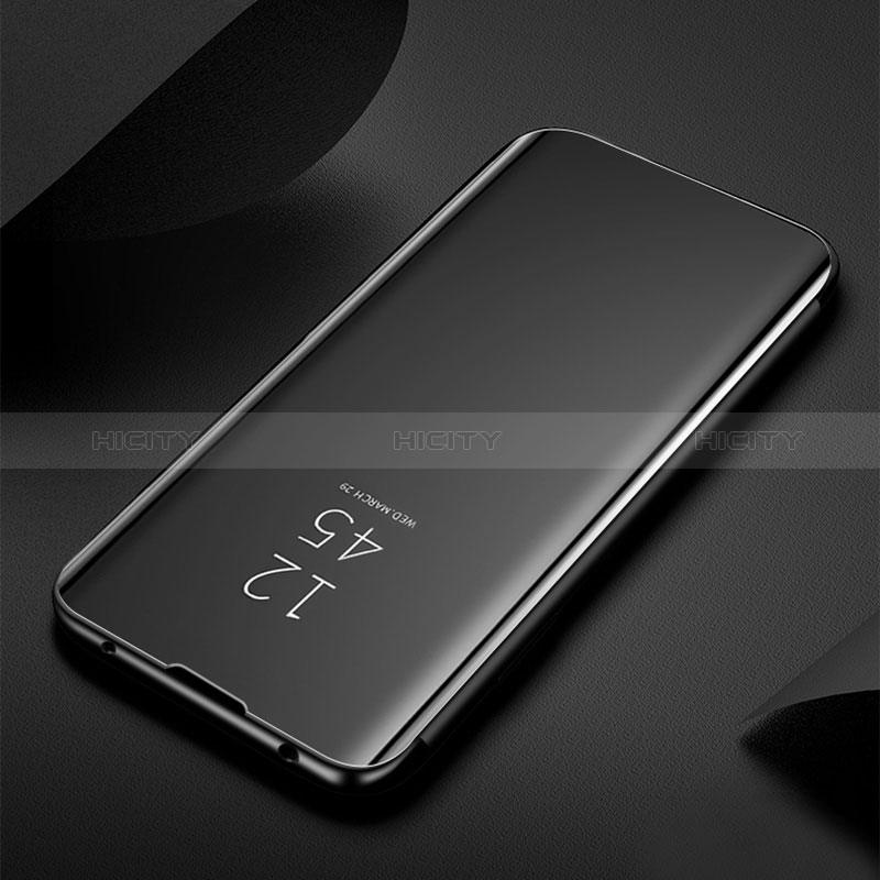 Funda de Cuero Cartera con Soporte Espejo Carcasa L01 para Samsung Galaxy A50