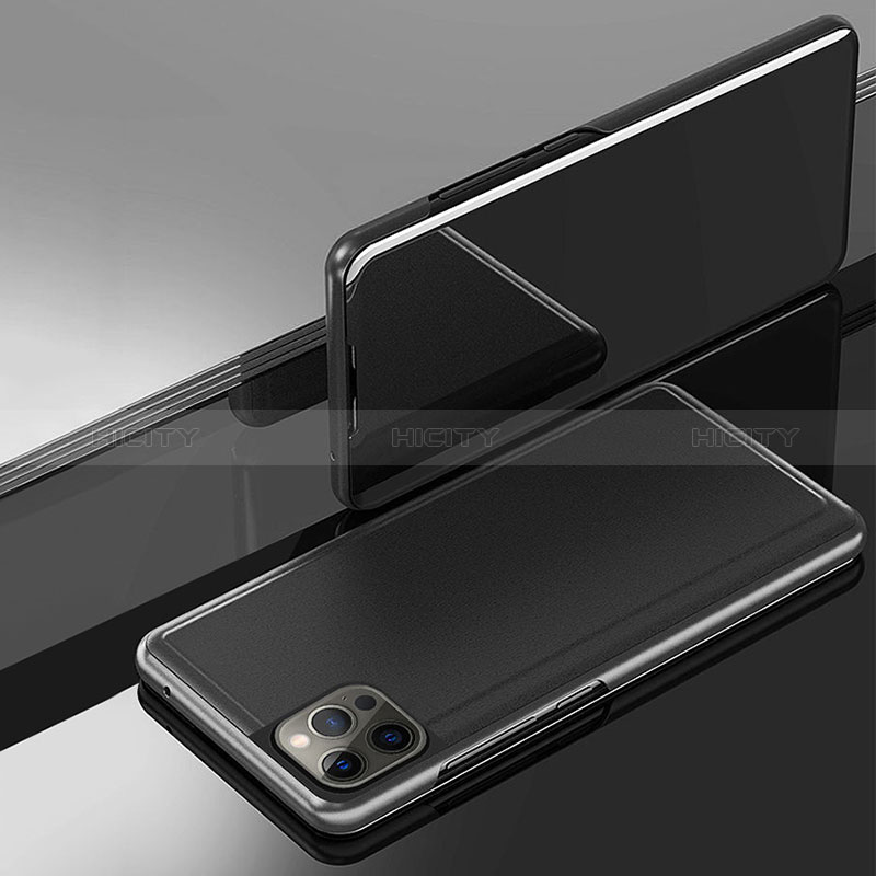 Funda de Cuero Cartera con Soporte Espejo Carcasa L01 para Samsung Galaxy M20