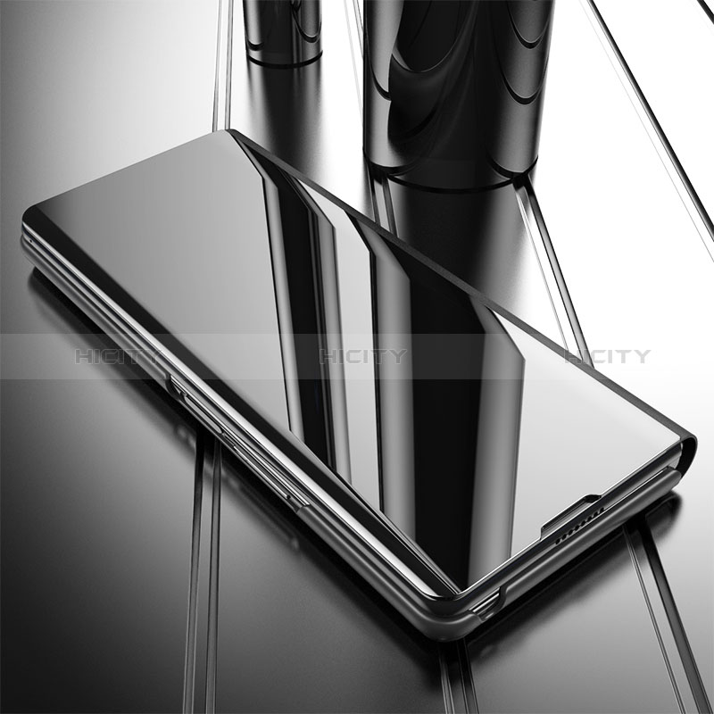 Funda de Cuero Cartera con Soporte Espejo Carcasa L01 para Samsung Galaxy Z Fold3 5G