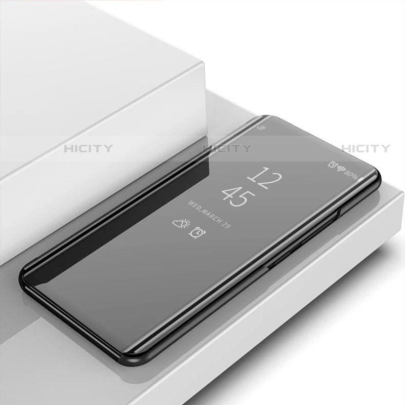 Funda de Cuero Cartera con Soporte Espejo Carcasa L01 para Xiaomi Mi 11 Pro 5G Negro