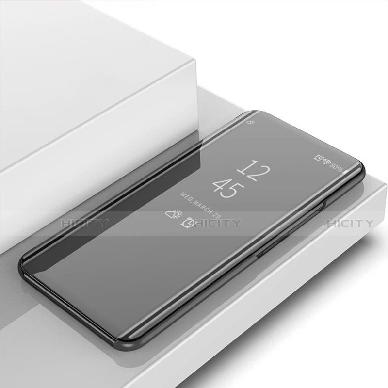 Funda de Cuero Cartera con Soporte Espejo Carcasa L01 para Xiaomi Redmi 10X 4G