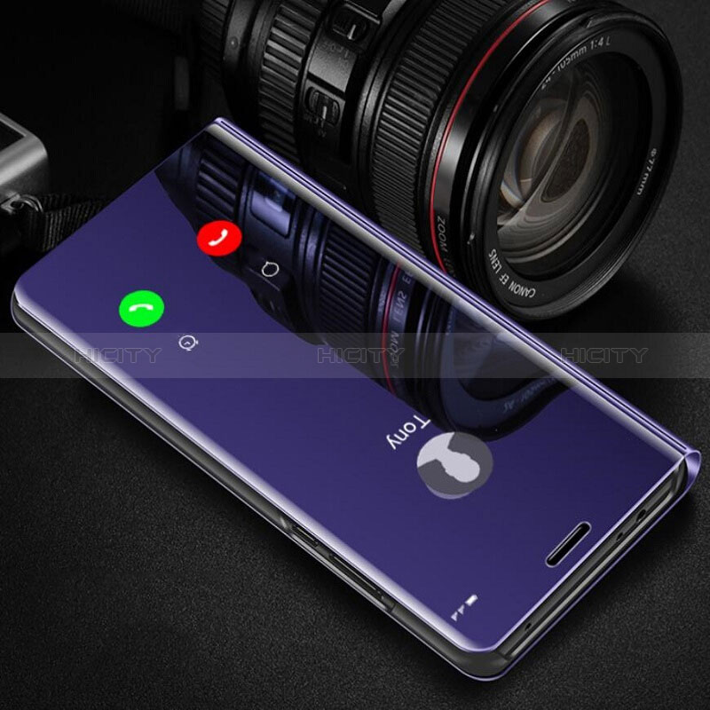 Funda de Cuero Cartera con Soporte Espejo Carcasa L03 para Oppo Find X3 5G