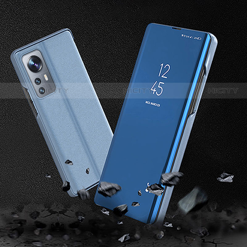 Funda de Cuero Cartera con Soporte Espejo Carcasa L04 para Xiaomi Mi 12S Pro 5G