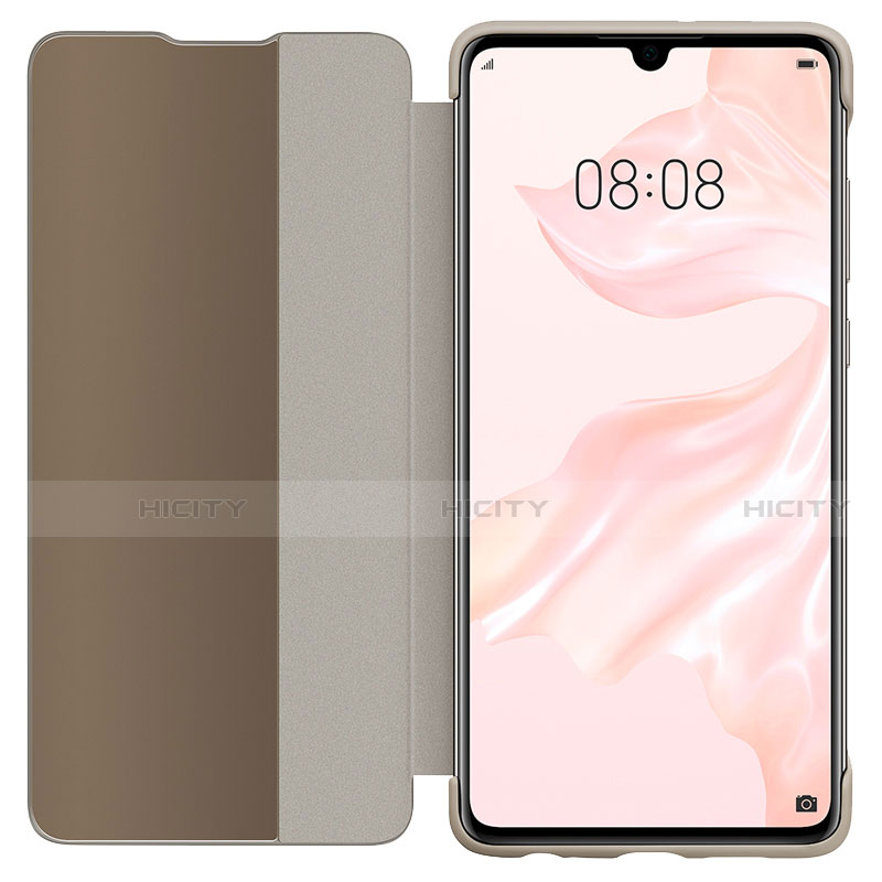 Funda de Cuero Cartera con Soporte Espejo Carcasa L05 para Huawei P30