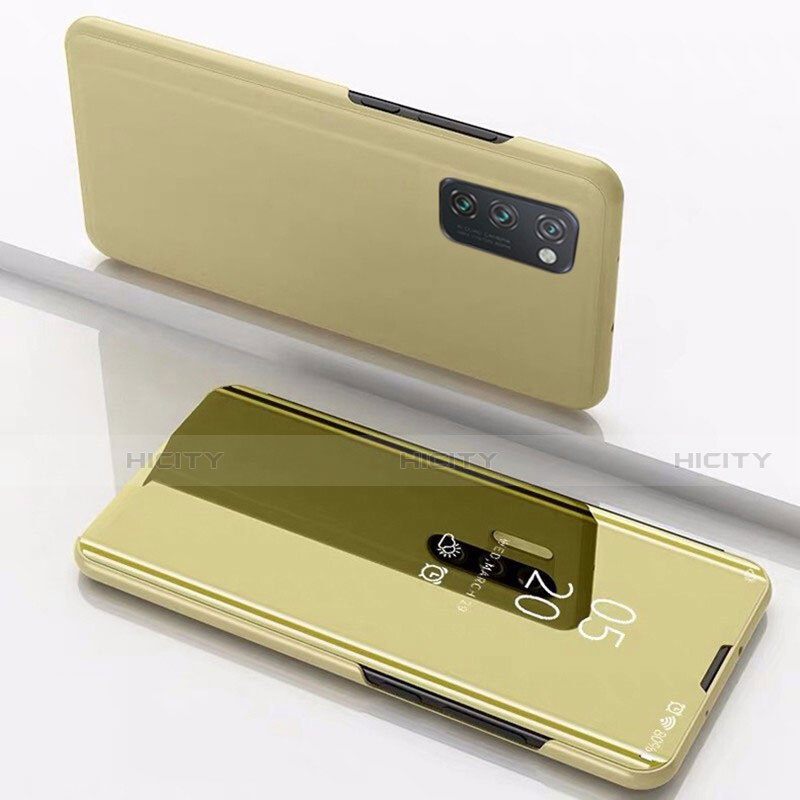 Funda de Cuero Cartera con Soporte Espejo Carcasa M02 para Huawei Honor View 30 5G