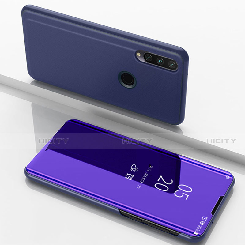 Funda de Cuero Cartera con Soporte Espejo Carcasa para Huawei Enjoy 10 Plus