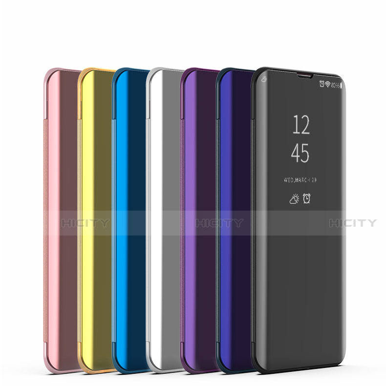 Funda de Cuero Cartera con Soporte Espejo Carcasa para Huawei Nova 2i