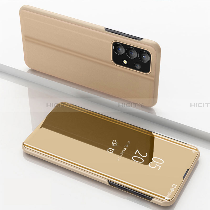 Funda de Cuero Cartera con Soporte Espejo Carcasa para Samsung Galaxy A33 5G