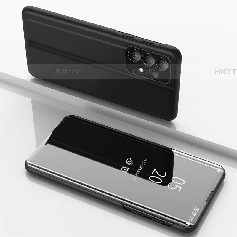 Funda de Cuero Cartera con Soporte Espejo Carcasa para Samsung Galaxy A73 5G