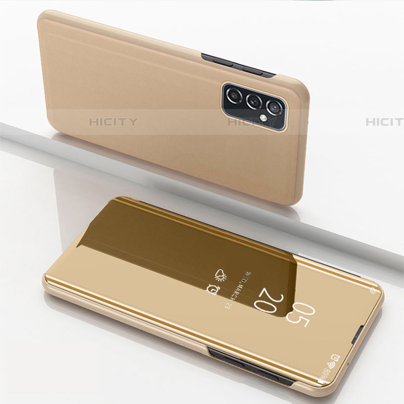Funda de Cuero Cartera con Soporte Espejo Carcasa para Samsung Galaxy F23 5G