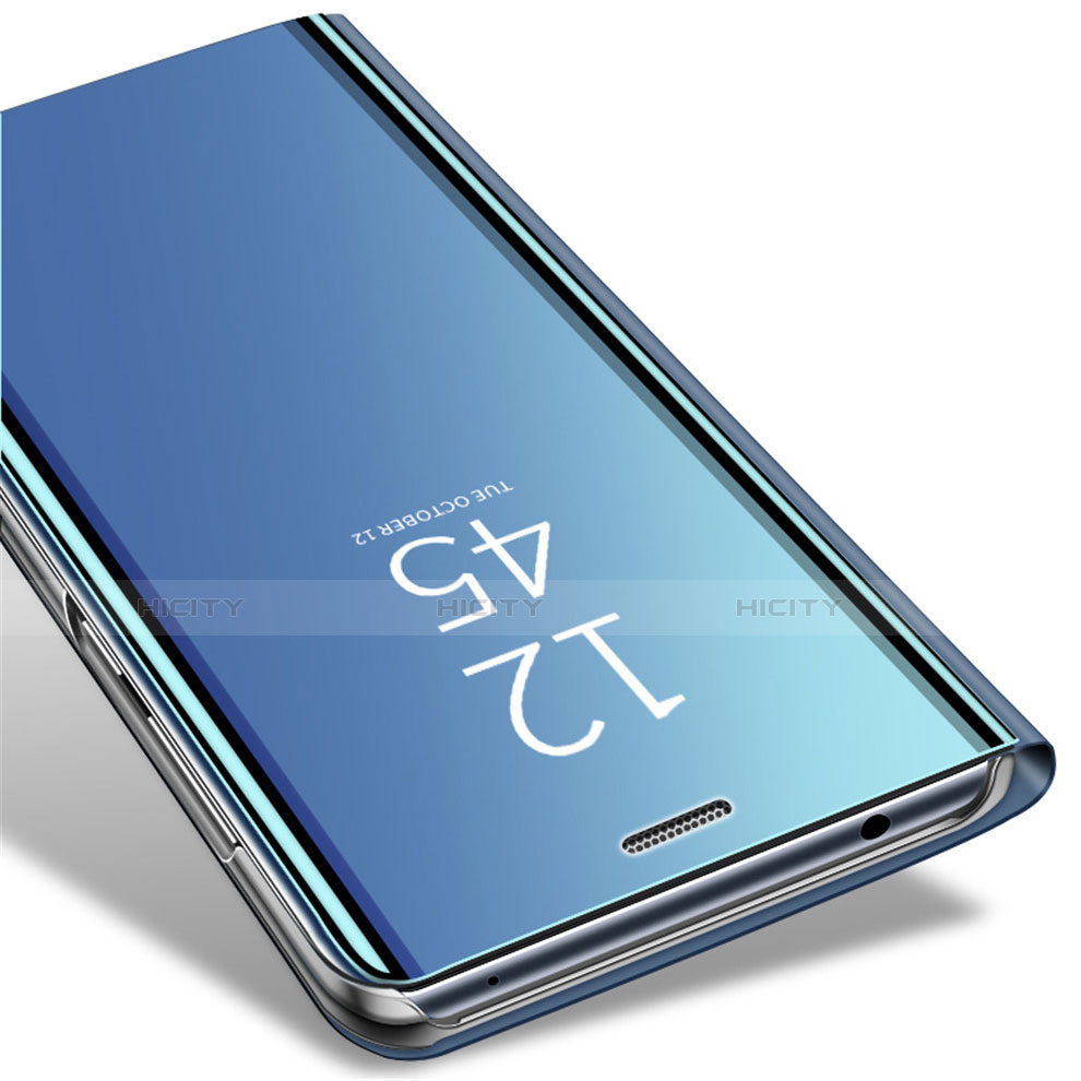 Funda de Cuero Cartera con Soporte Espejo Carcasa para Samsung Galaxy S9