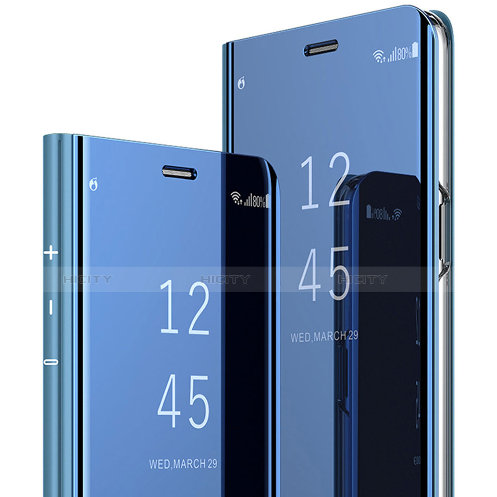 Funda de Cuero Cartera con Soporte Espejo Carcasa para Samsung Galaxy S9 Plus