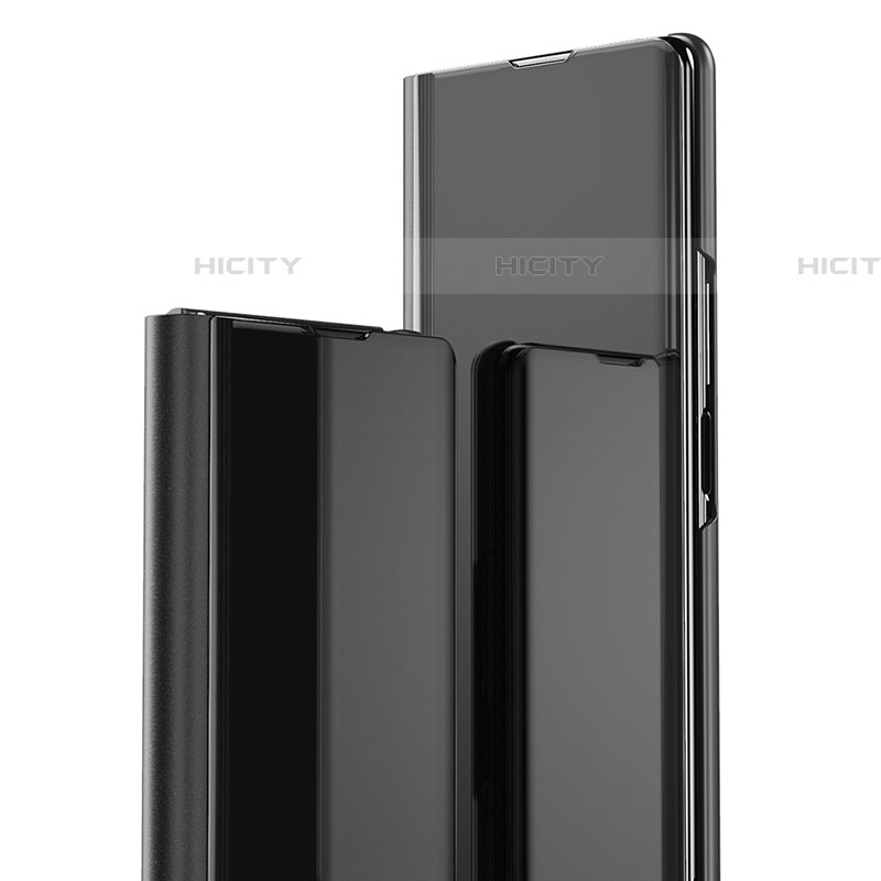 Funda de Cuero Cartera con Soporte Espejo Carcasa para Samsung Galaxy Z Fold4 5G