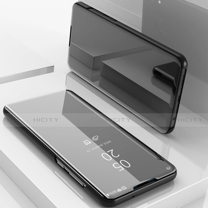 Funda de Cuero Cartera con Soporte Espejo Carcasa para Xiaomi Redmi Note 8 Pro