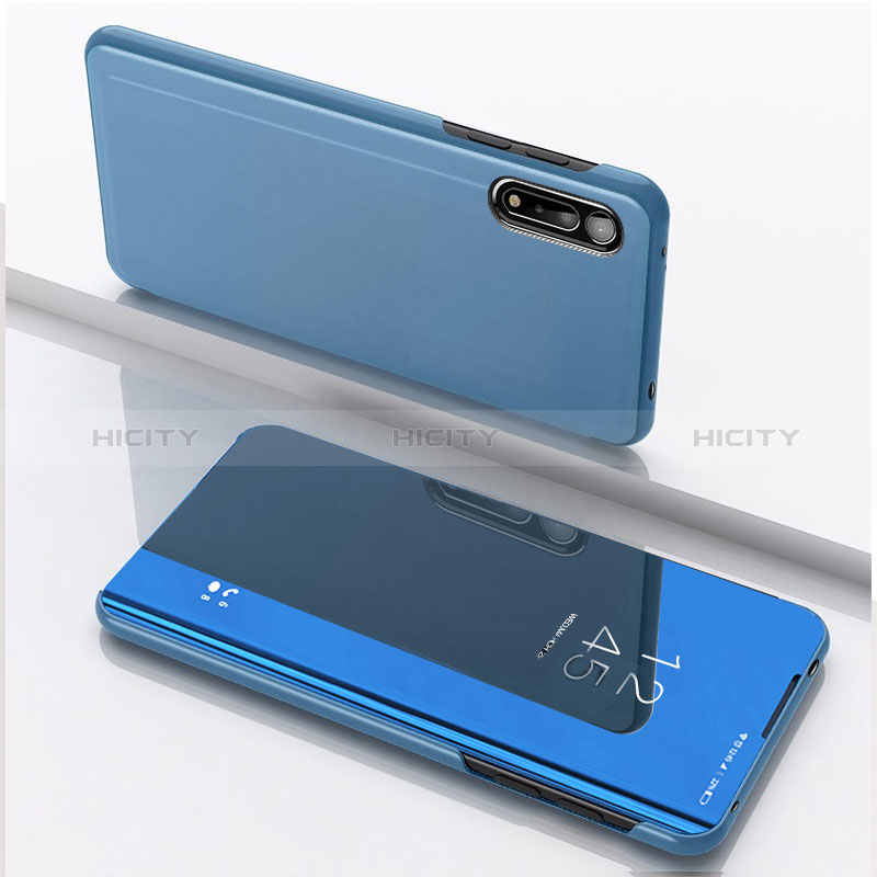 Funda de Cuero Cartera con Soporte Espejo Carcasa QH1 para Xiaomi Redmi 9A