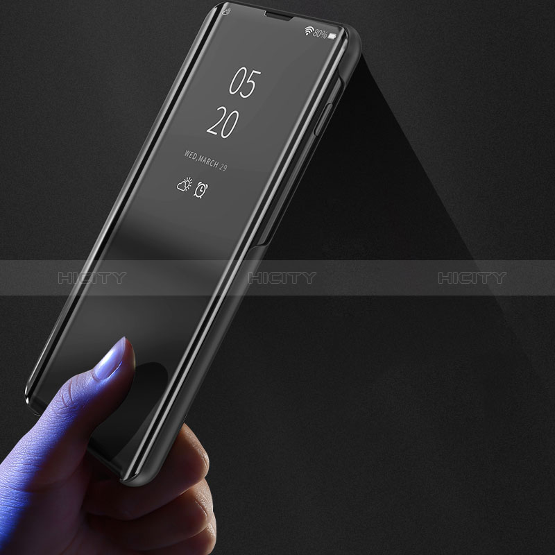 Funda de Cuero Cartera con Soporte Espejo Carcasa ZL1 para Samsung Galaxy A50