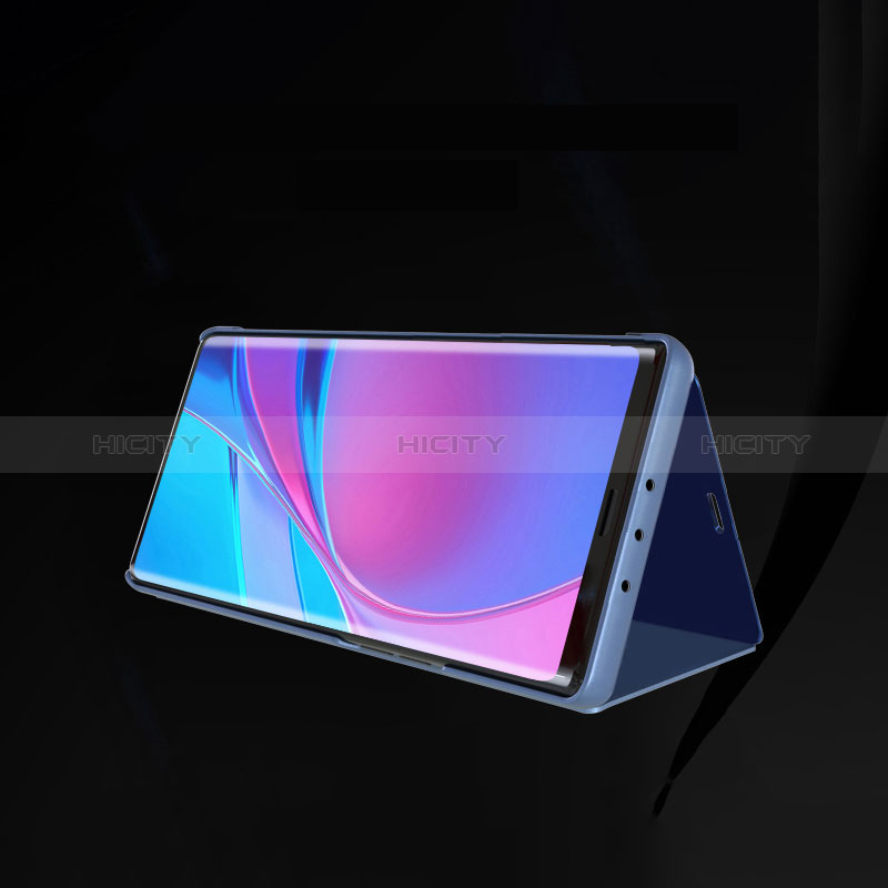 Funda de Cuero Cartera con Soporte Espejo Carcasa ZL1 para Samsung Galaxy A51 5G