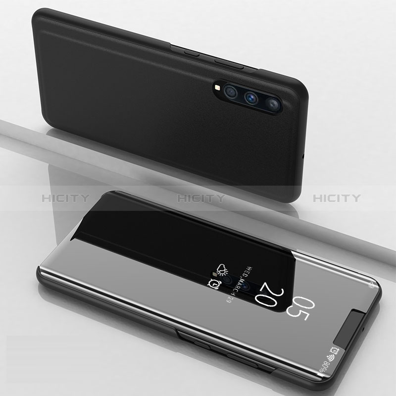 Funda de Cuero Cartera con Soporte Espejo Carcasa ZL1 para Samsung Galaxy A70S