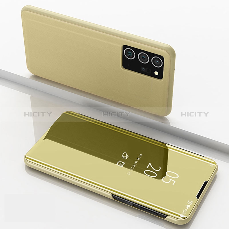 Funda de Cuero Cartera con Soporte Espejo Carcasa ZL1 para Samsung Galaxy Note 20 Ultra 5G