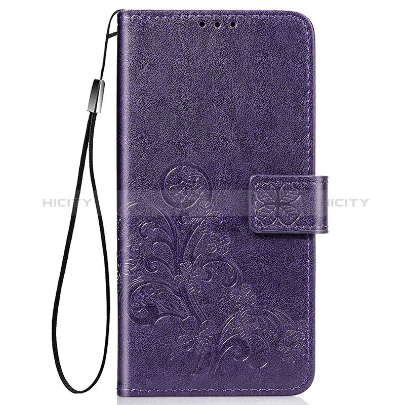 Funda de Cuero Cartera con Soporte Flores Carcasa para Samsung Galaxy M40S