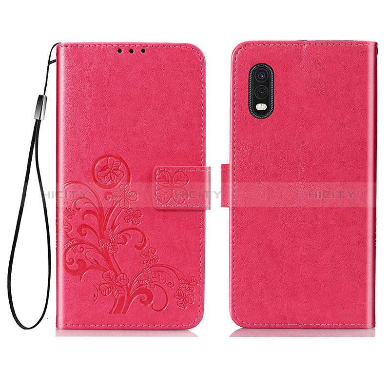 Funda de Cuero Cartera con Soporte Flores Carcasa para Samsung Galaxy XCover Pro