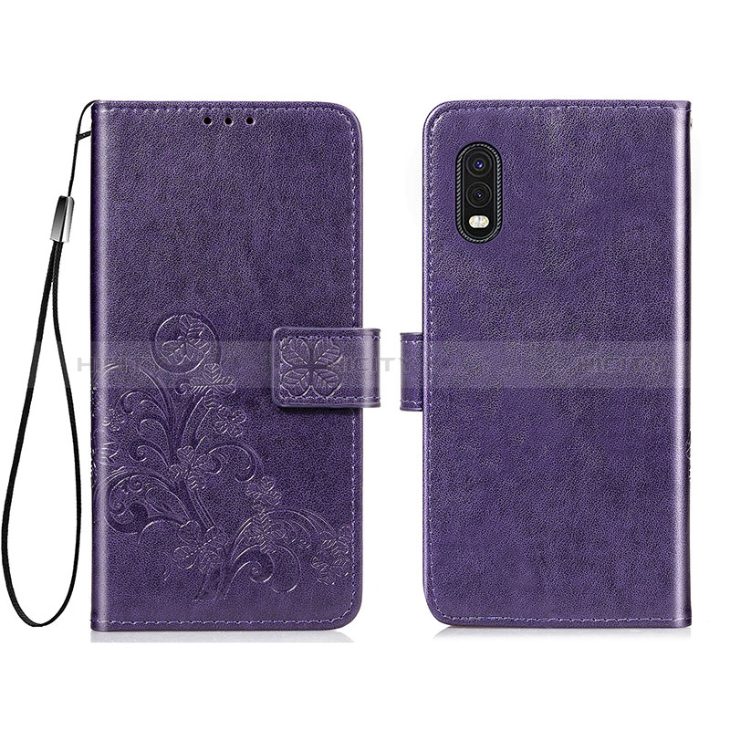 Funda de Cuero Cartera con Soporte Flores Carcasa para Samsung Galaxy XCover Pro