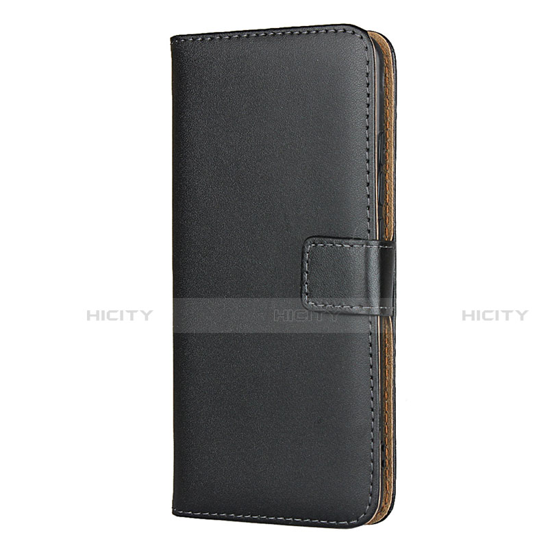 Funda de Cuero Cartera con Soporte K01 para Xiaomi Mi Note 10 Negro