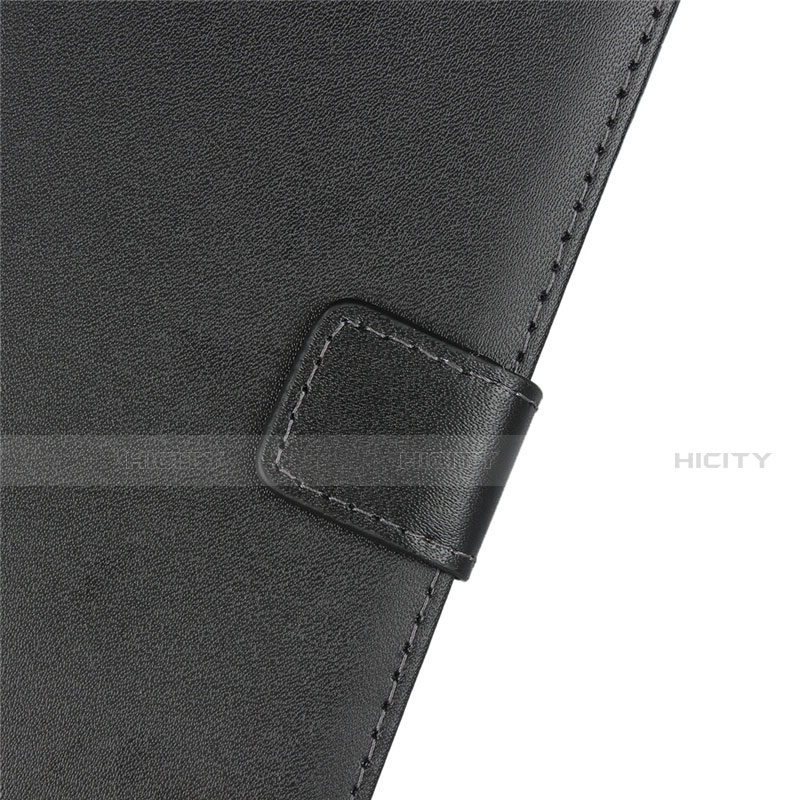 Funda de Cuero Cartera con Soporte K01 para Xiaomi Mi Note 10 Negro