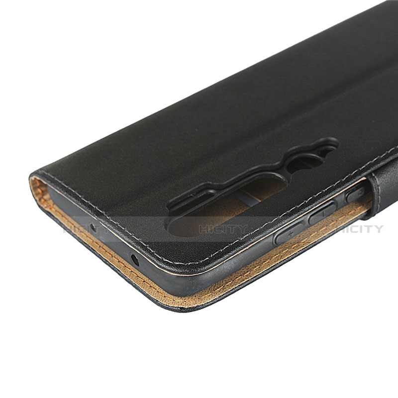 Funda de Cuero Cartera con Soporte K01 para Xiaomi Mi Note 10 Pro Negro