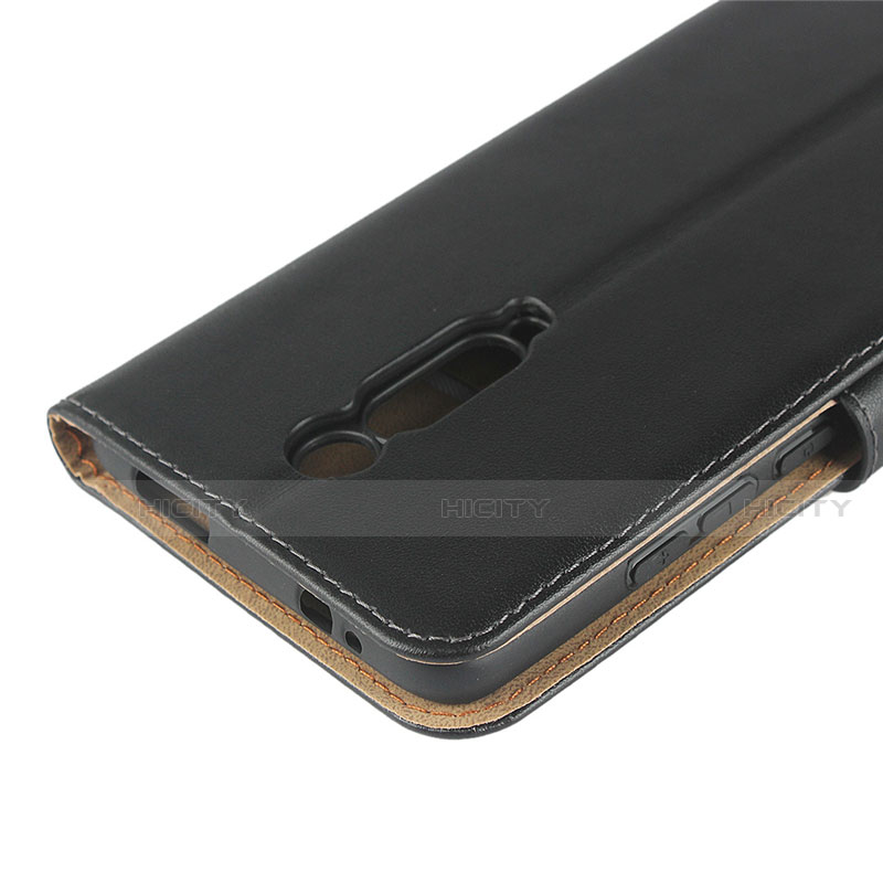 Funda de Cuero Cartera con Soporte K01 para Xiaomi Redmi K20 Negro