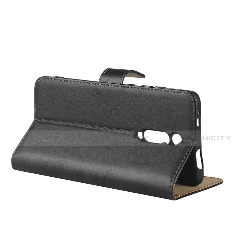 Funda de Cuero Cartera con Soporte K01 para Xiaomi Redmi K20 Pro Negro