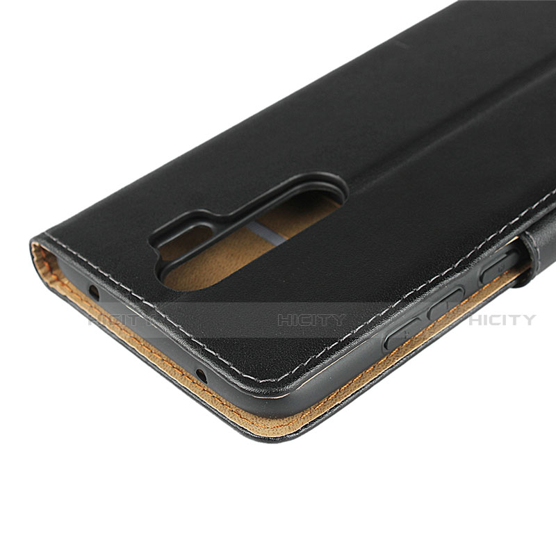 Funda de Cuero Cartera con Soporte K01 para Xiaomi Redmi Note 8 Pro Negro