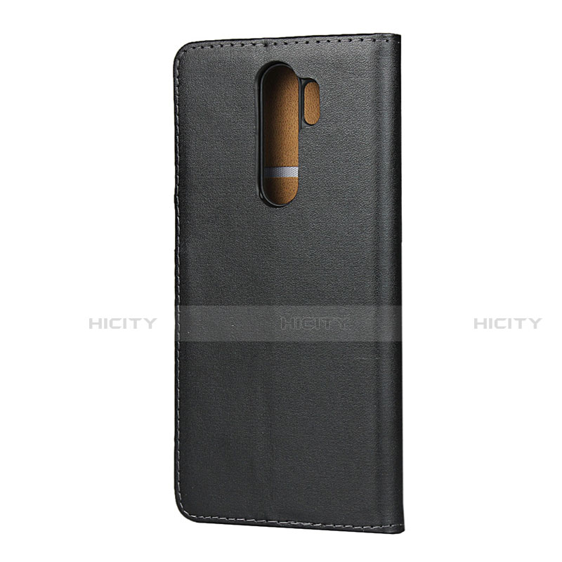 Funda de Cuero Cartera con Soporte K01 para Xiaomi Redmi Note 8 Pro Negro