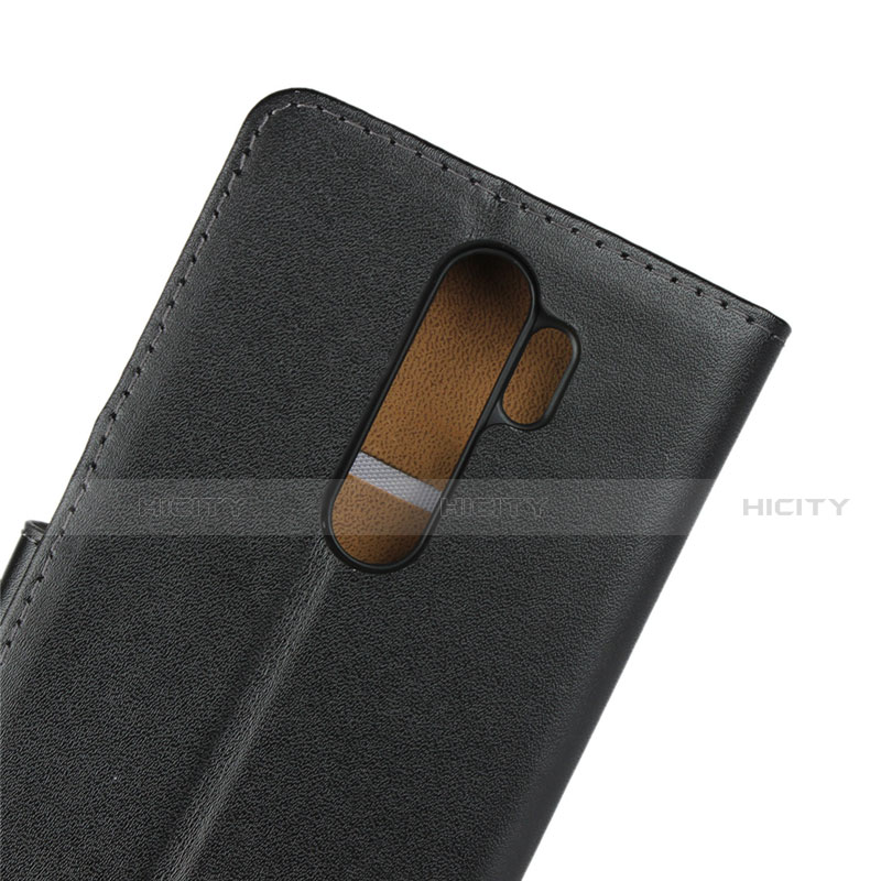 Funda de Cuero Cartera con Soporte K01 para Xiaomi Redmi Note 8 Pro Negro