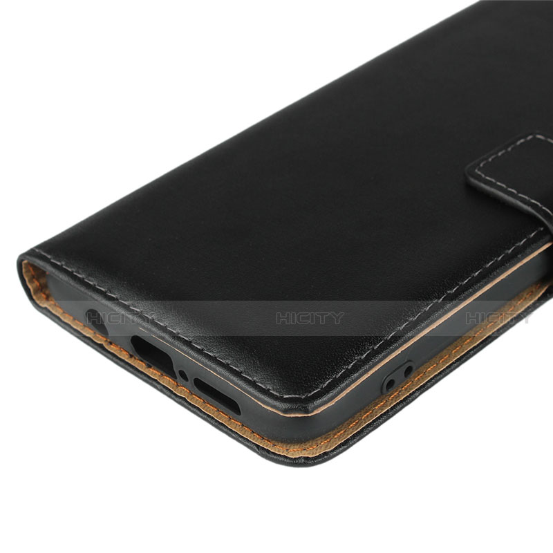 Funda de Cuero Cartera con Soporte K01 para Xiaomi Redmi Note 8 Pro Negro