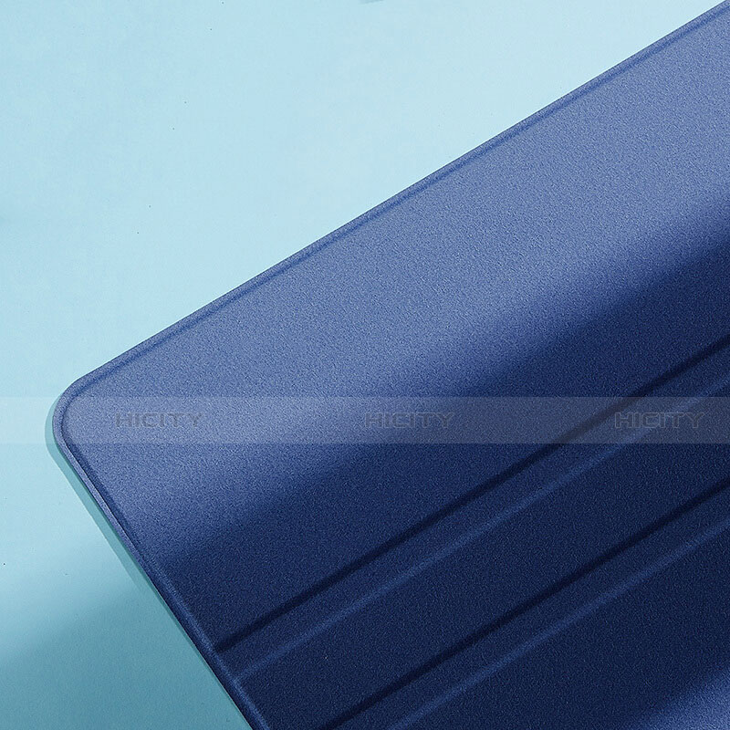 Funda de Cuero Cartera con Soporte L01 para Apple iPad Pro 11 (2020) Azul