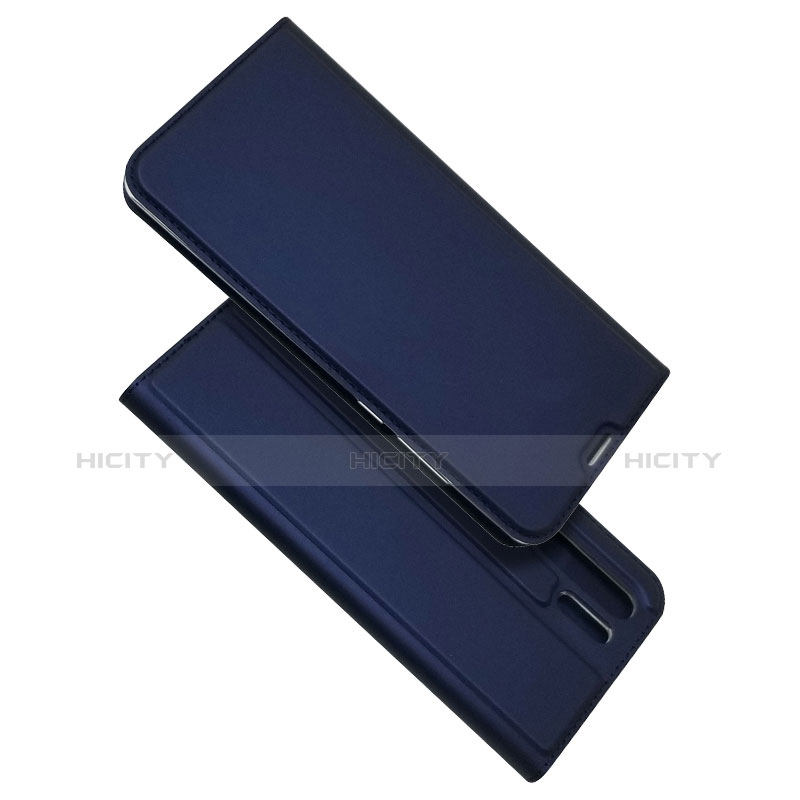 Funda de Cuero Cartera con Soporte L01 para Huawei P30 Pro Azul