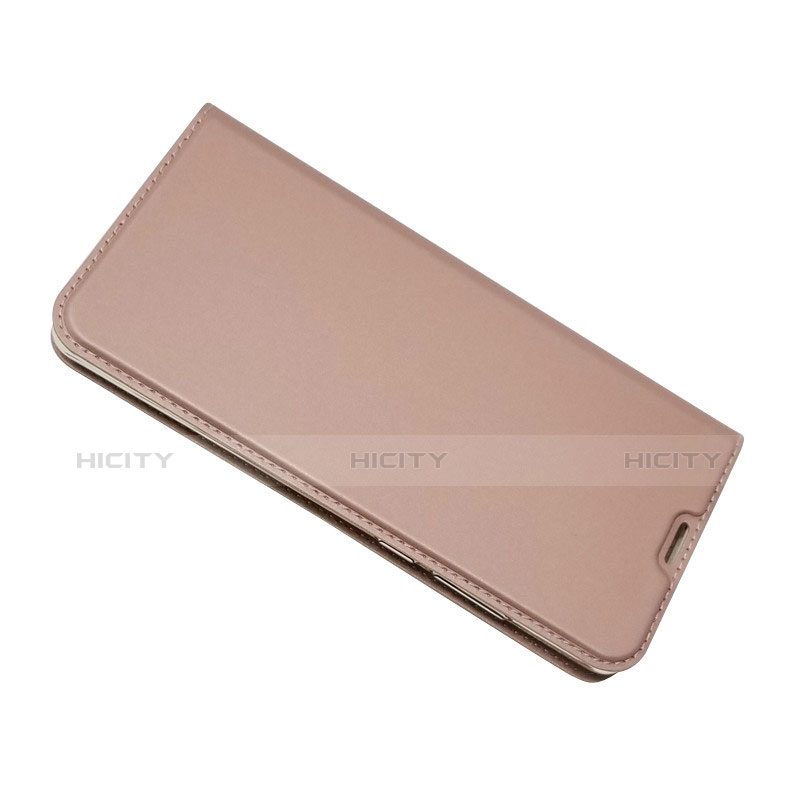 Funda de Cuero Cartera con Soporte L01 para Huawei P30 Pro Oro Rosa