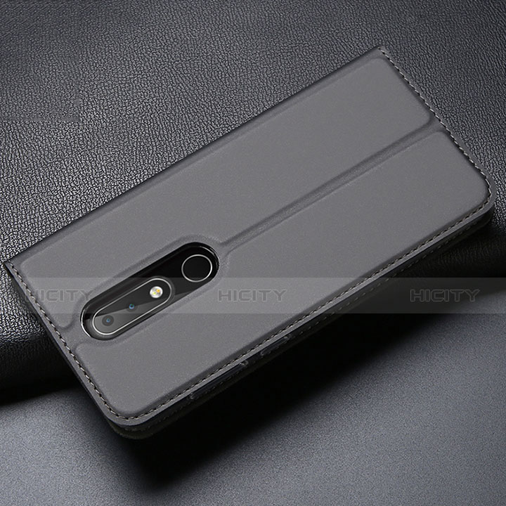 Funda de Cuero Cartera con Soporte L01 para Nokia 6.1 Plus