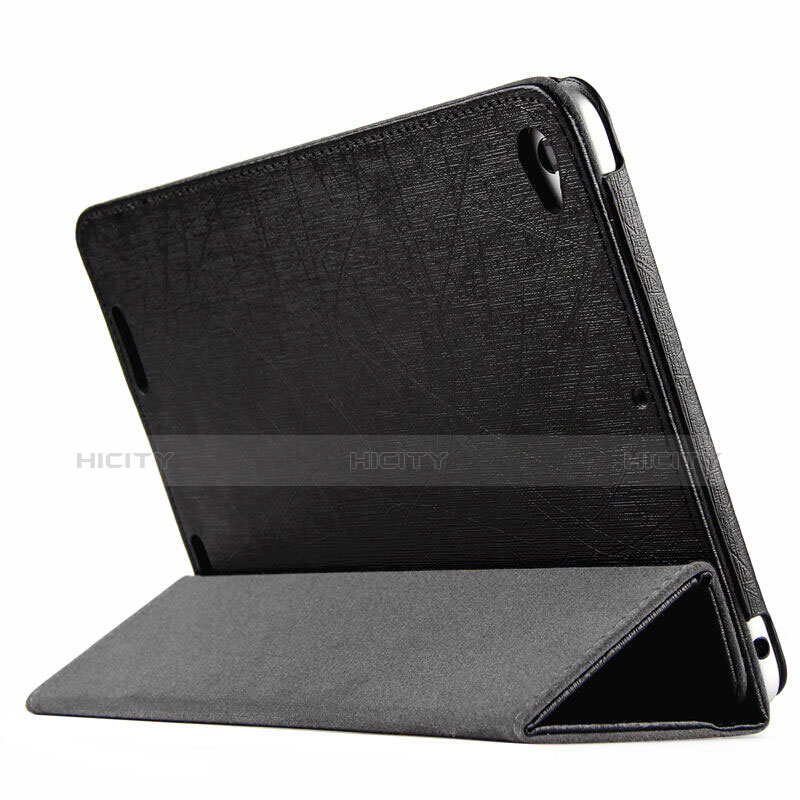 Funda de Cuero Cartera con Soporte L01 para Xiaomi Mi Pad 2 Negro