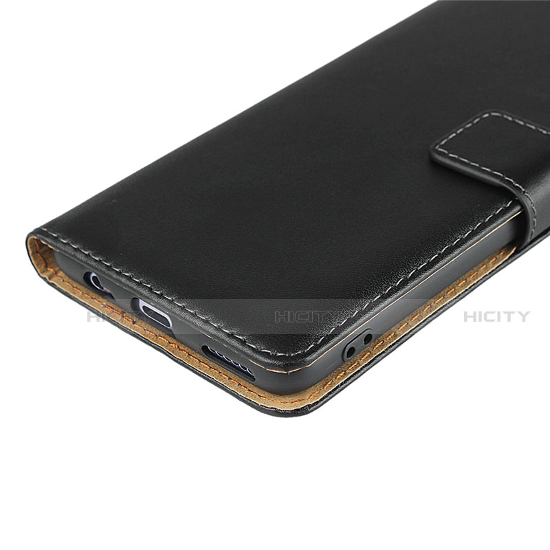 Funda de Cuero Cartera con Soporte L02 para Huawei Mate 30 5G Negro